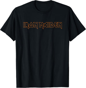 Iron Maiden Running Free Logo T-Shirt - T-Shirt | Black