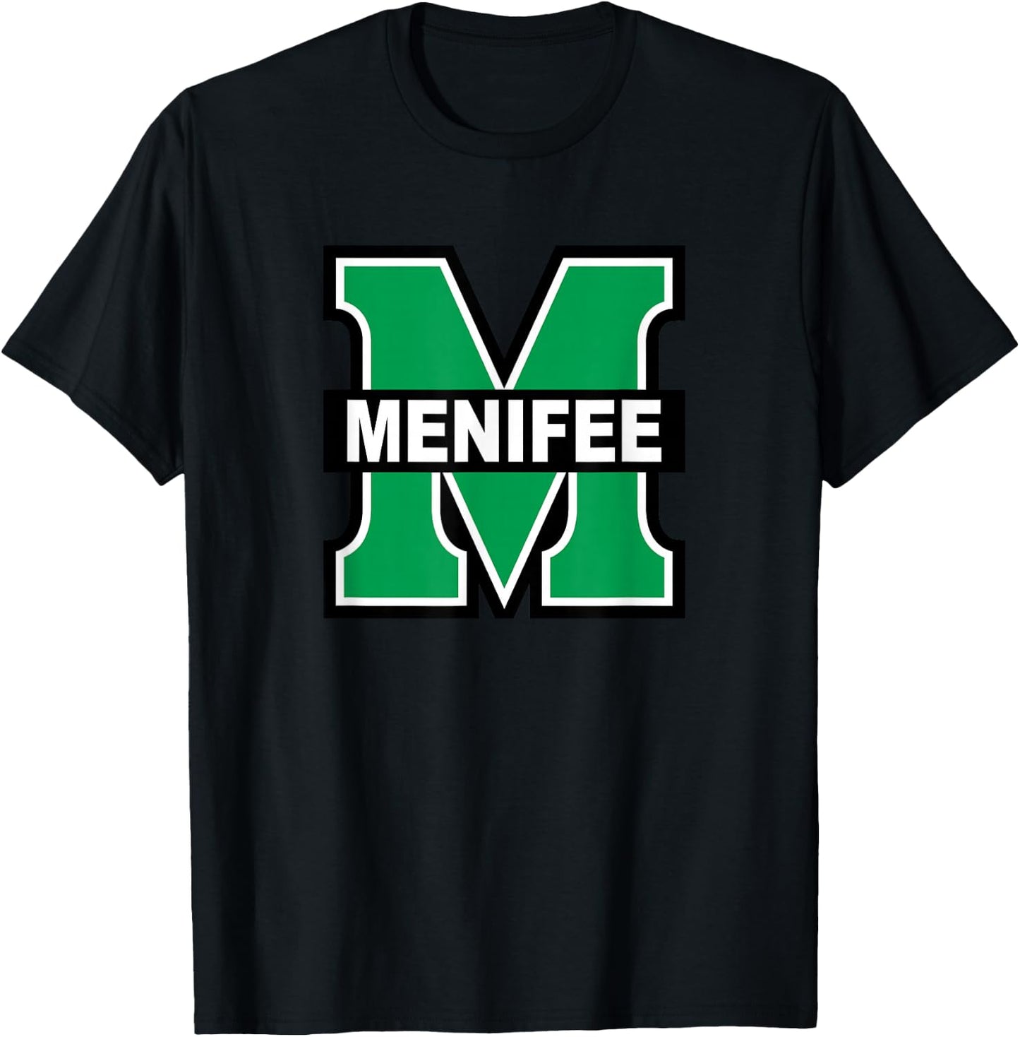 Menifee County High School M Menifee T-Shirt - T-Shirt | Black