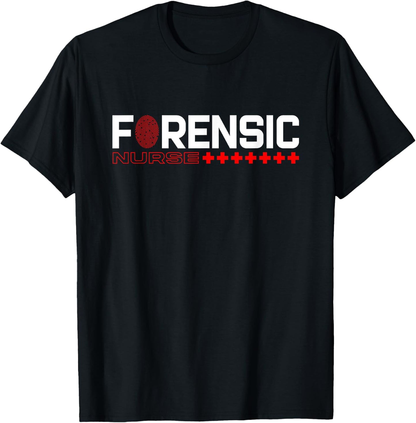 Forensic Nurse Forensic Criminalistics Scientist T-Shirt - T-Shirt | Black