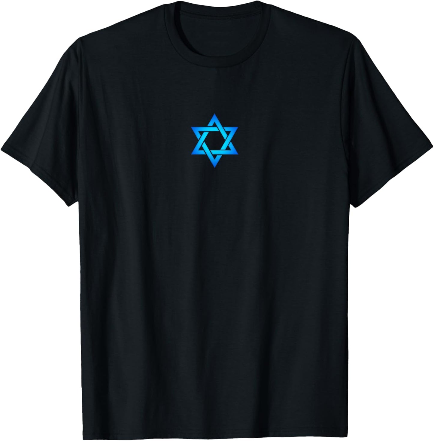 Star of David, hexagram, Judaism, Seal of Solomon, Israel T-Shirt - T-Shirt | Black
