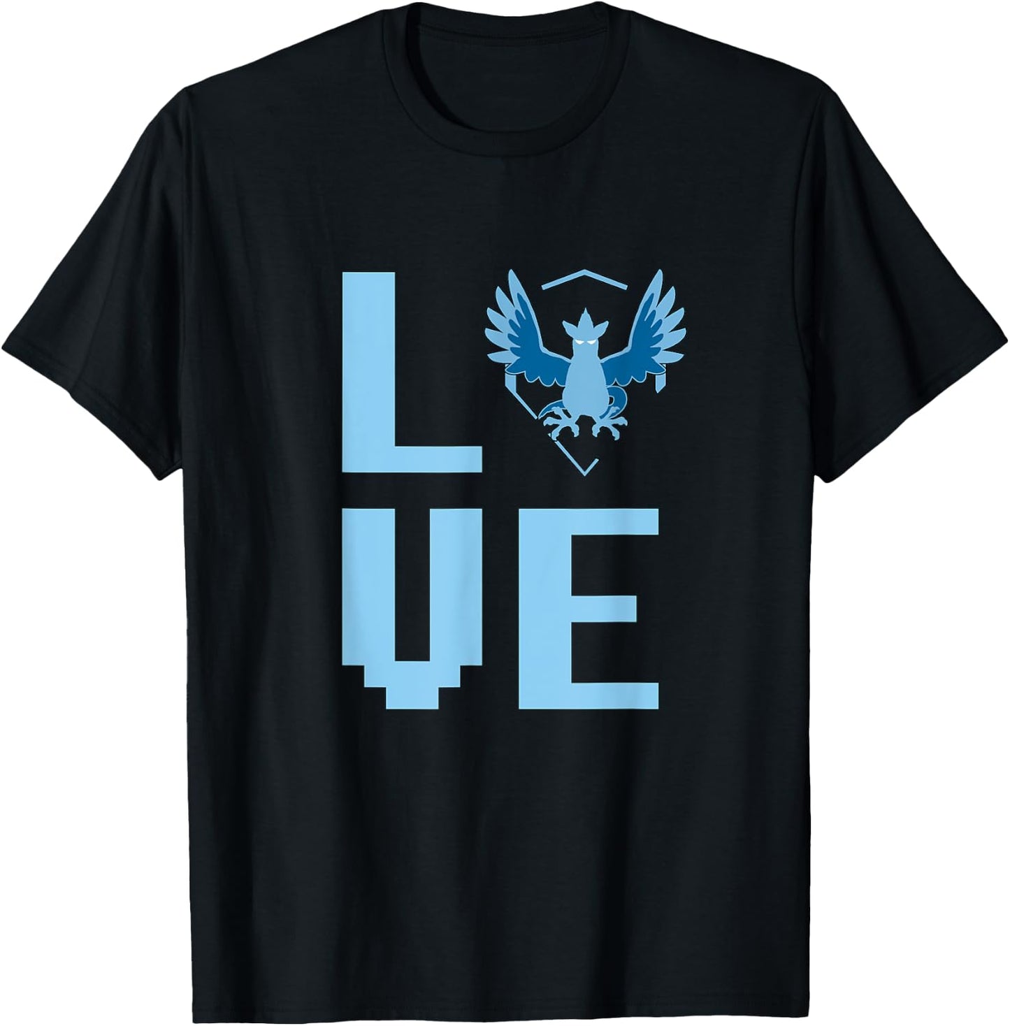 "LOVE" - - Go Mystic Team T-Shirt - T-Shirt | Black