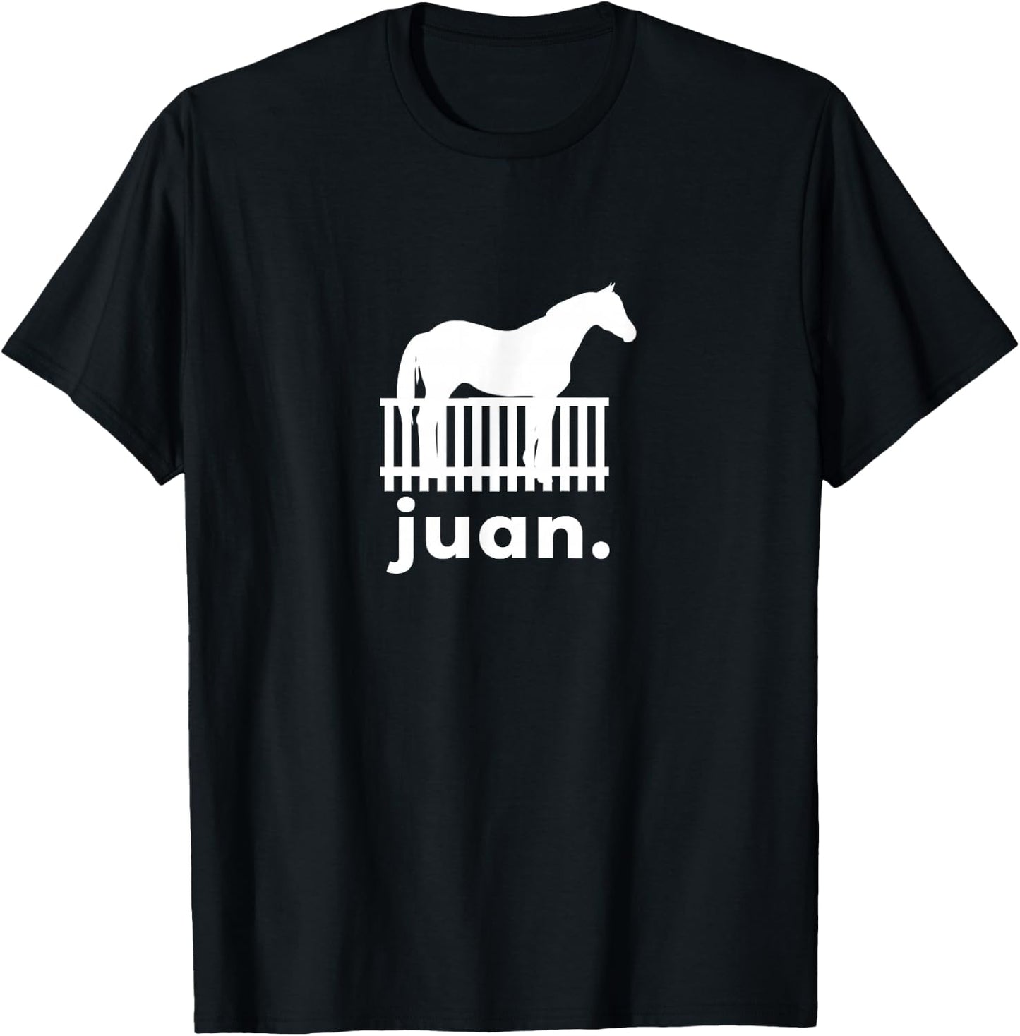 Juan Horse T-Shirt - T-Shirt | Black
