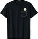 White Daisy T-Shirt - T-Shirt | Black
