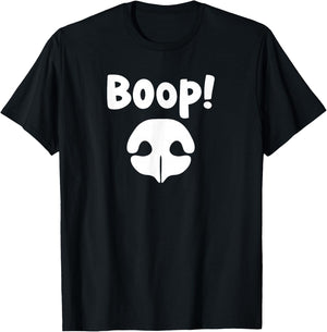 Boop Dog Nose T-Shirt - T-Shirt | Black