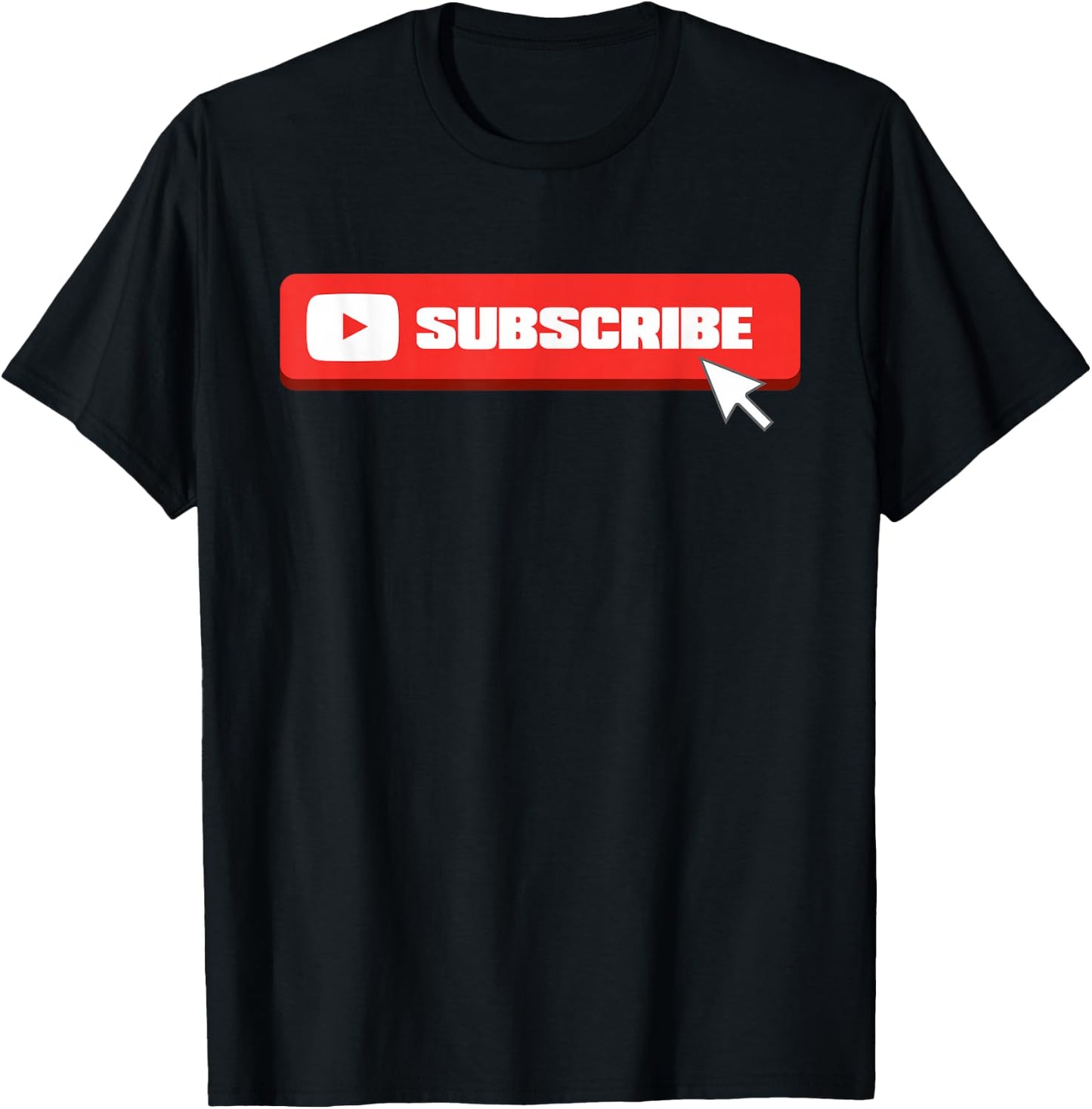 Social Media Like Share Comment Subscribe Vlogger T-Shirt - T-Shirt | Black
