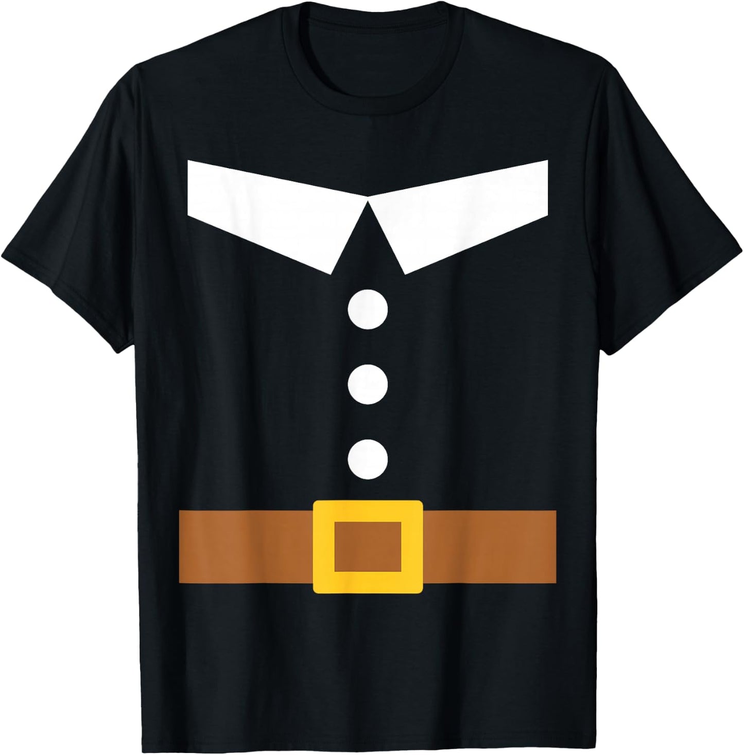 Thanksgiving Pilgrim Costume Toddler Kids Girls Turkey Day T-Shirt - T-Shirt | Black