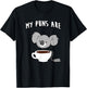 My Puns Are Koala Tea Funny T-Shirt - T-Shirt | Black