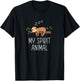 My Spirit Animal - Funny Sloth T-Shirt - T-Shirt | Black