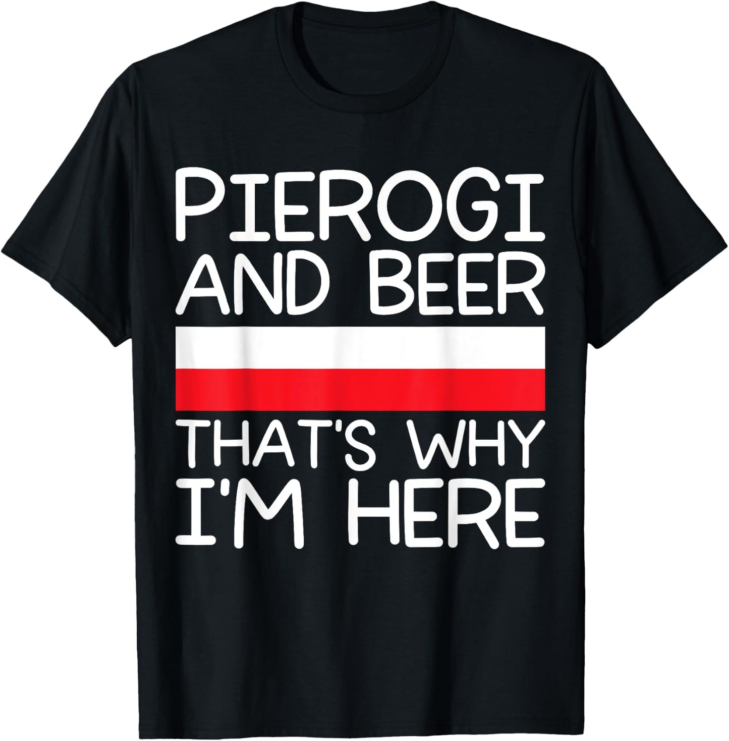 Polish pierogi T-Shirt - T-Shirt | Black