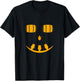 Bourbon Whiskey Halloween Jackolantern Pumpkin T-Shirt - T-Shirt | Black