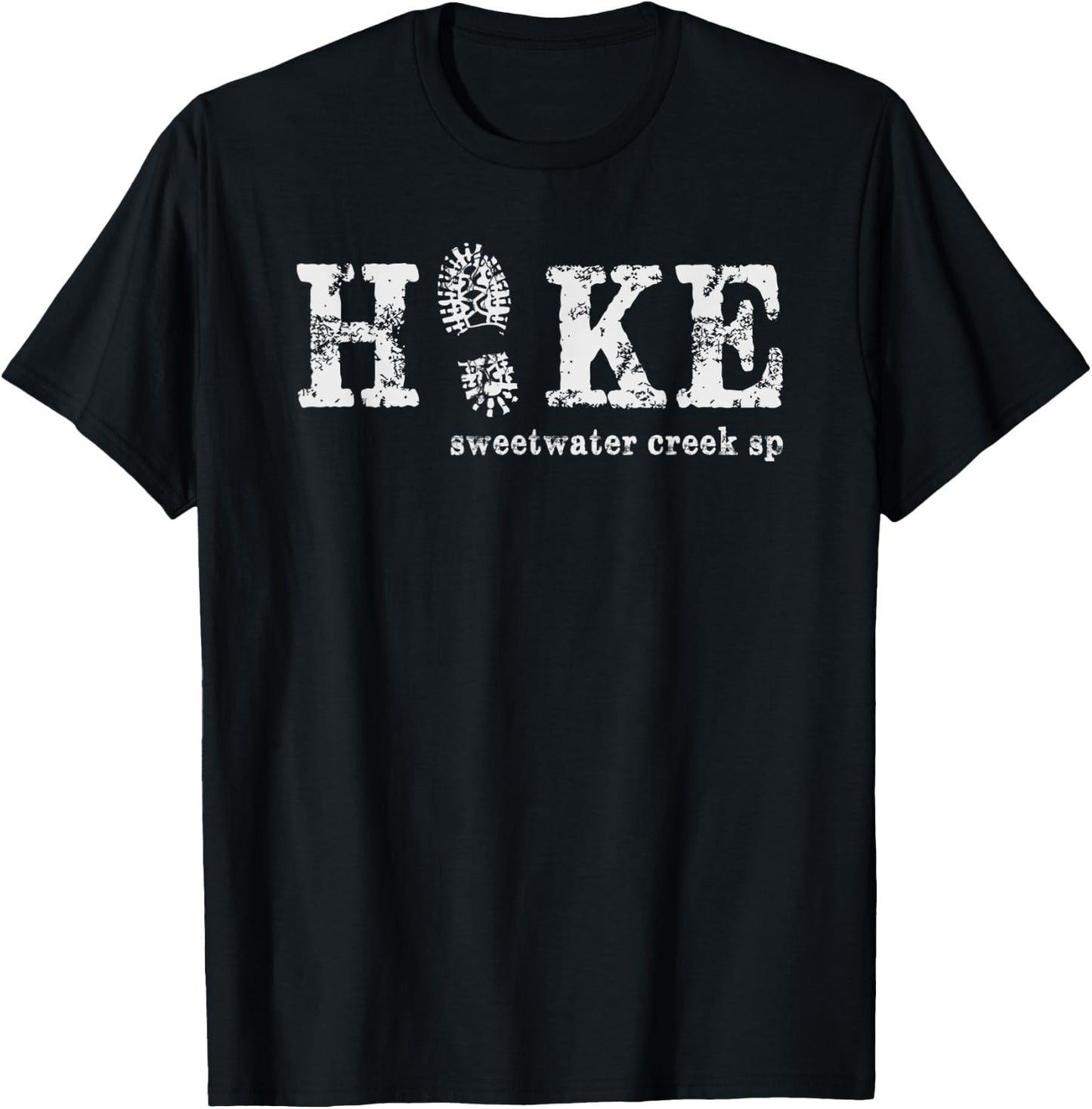 Hike Sweetwater Creek State Park Georgia T-Shirt - T-Shirt | Black