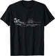 Diani Beach Kenya Signature Heart Art - Beach Souvenir T-Shirt - T-Shirt | Black