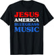 Bluegrass Music I Love Bluegrass Music T-Shirt - T-Shirt | Black