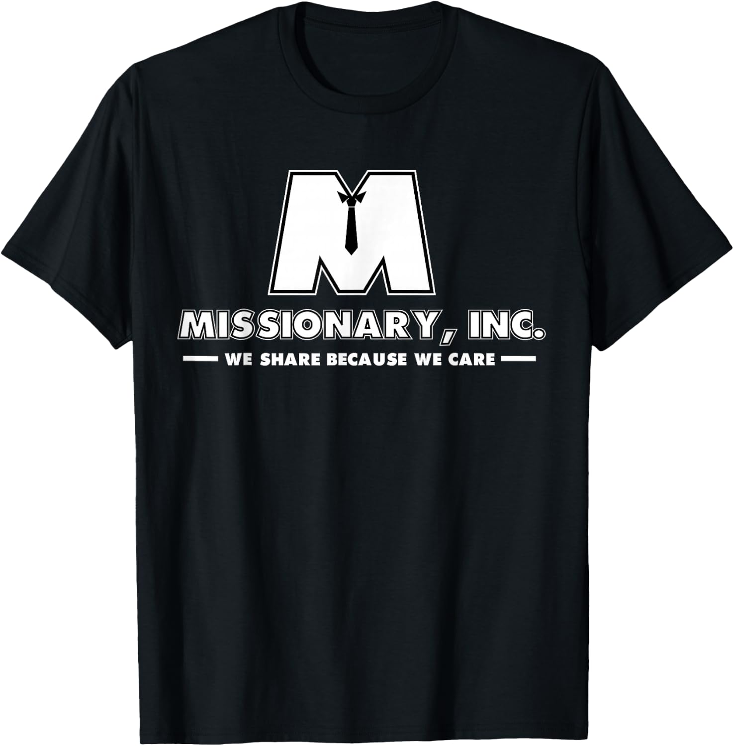 Funny Mormon Missionary Inc T-Shirt - T-Shirt | Black