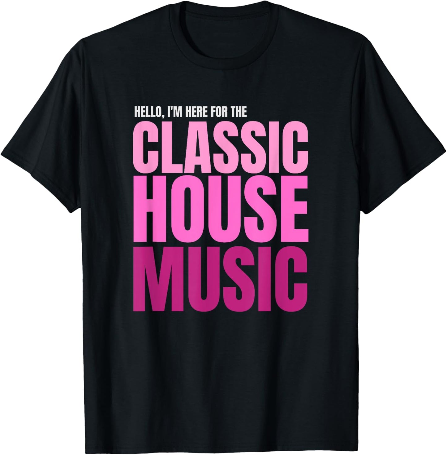 House Music Classic Funky Soulful House , Black, S T-Shirt - T-Shirt | Black