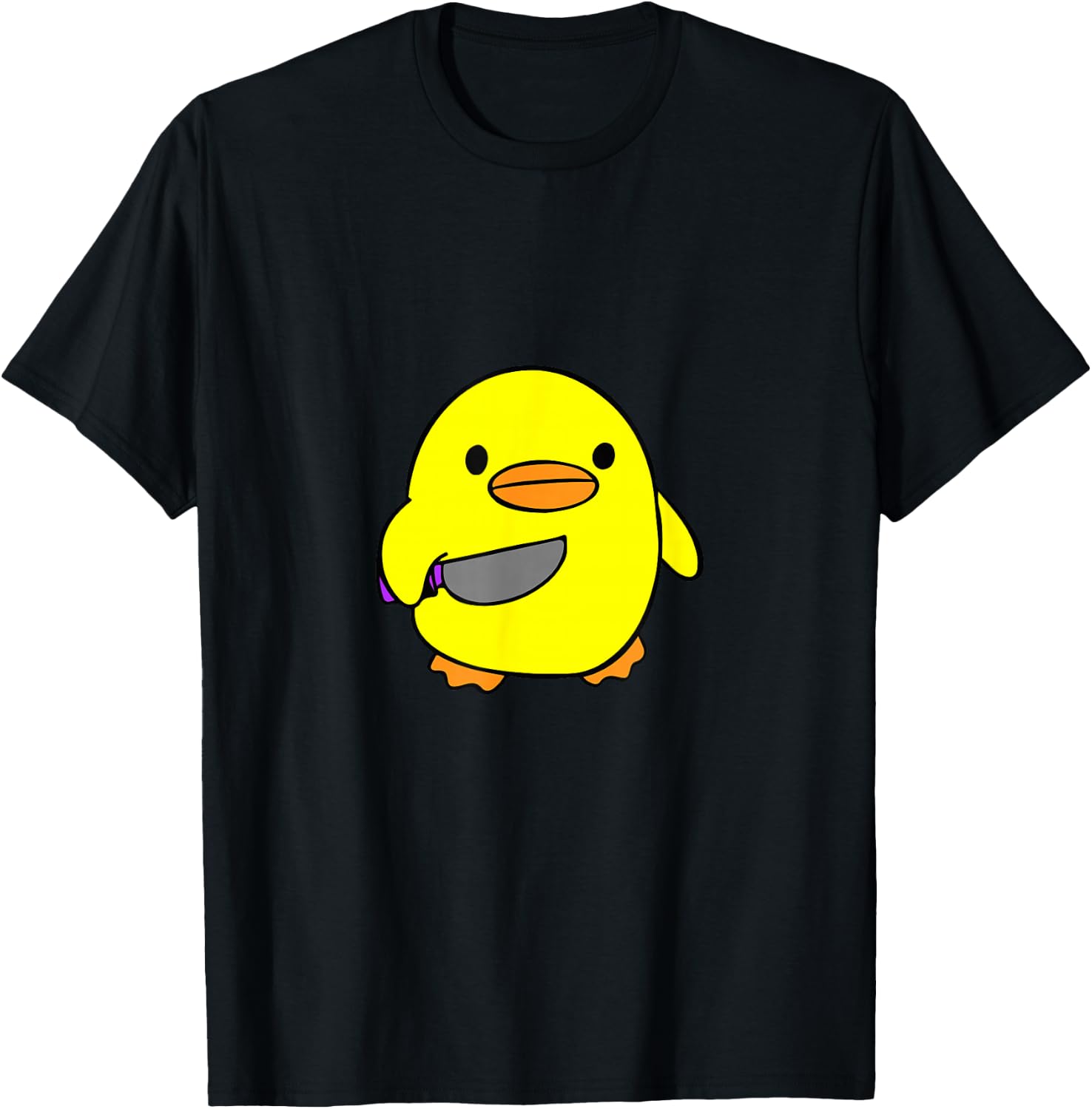 Psycho Duck Killer Duck Crazy Duck - The Duck T-Shirt - T-Shirt | Black