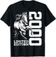 Riding 25th Birthday Horse Limited Edition 2000 Riders T-Shirt - T-Shirt | Black