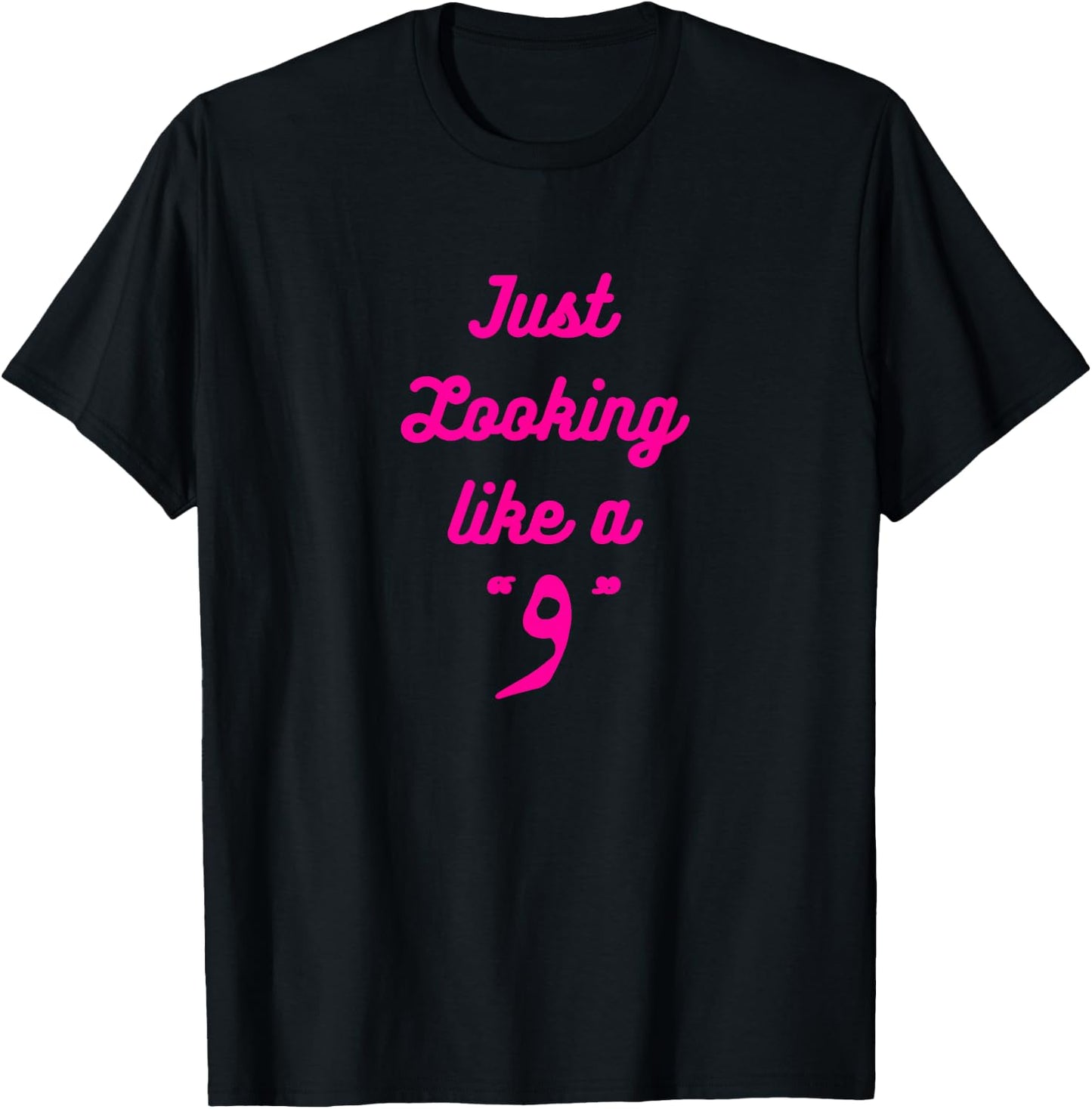 Just looking wow design T-Shirt - T-Shirt | Black