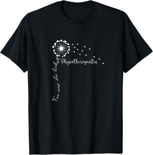 Women's Tue What You Love Movement Therapy Women's Physiotherapist , black T-Shirt - T-Shirt | Black