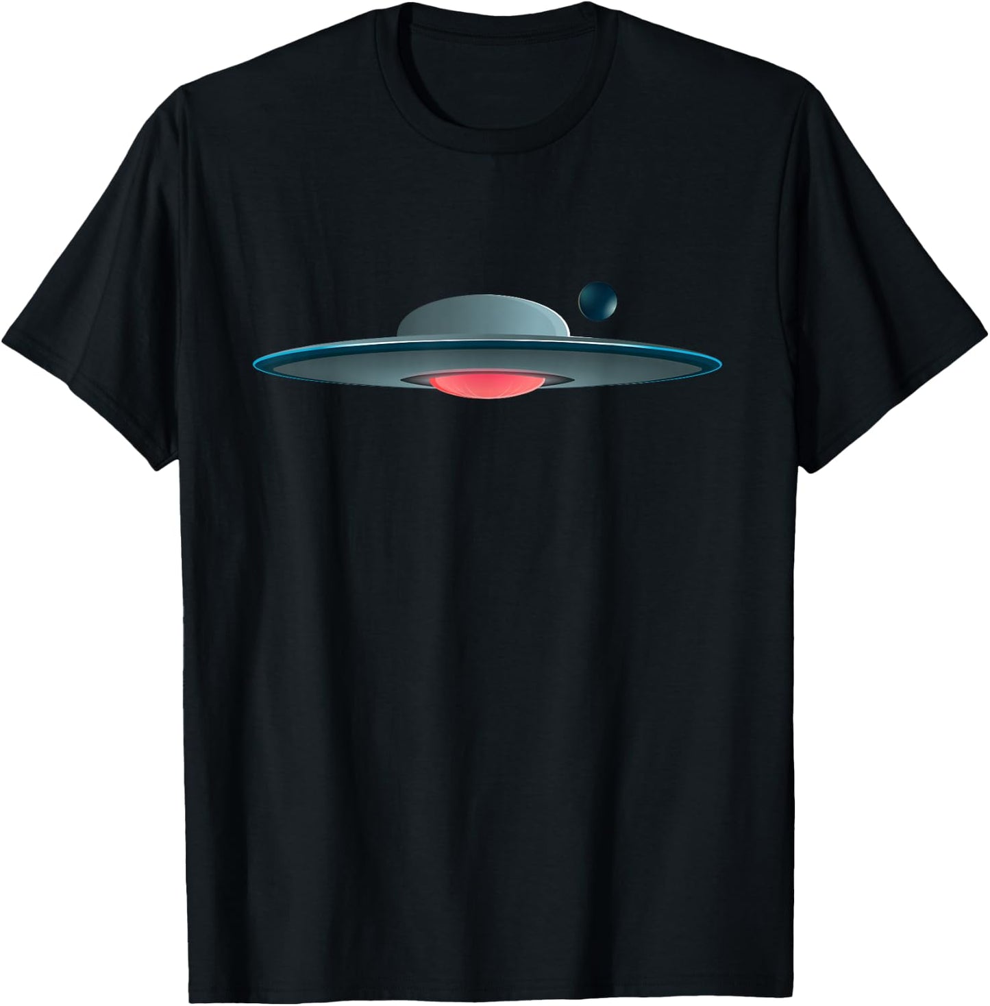 Flying Saucer T-Shirt - T-Shirt | Black