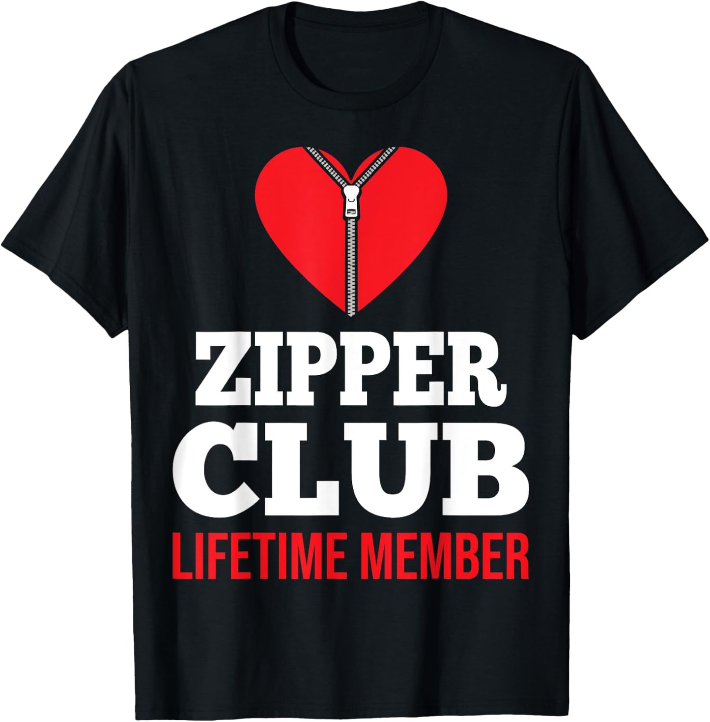 Open Heart Surgery Survivor Zipper Club Bypass Warrior T-Shirt - T-Shirt | Black
