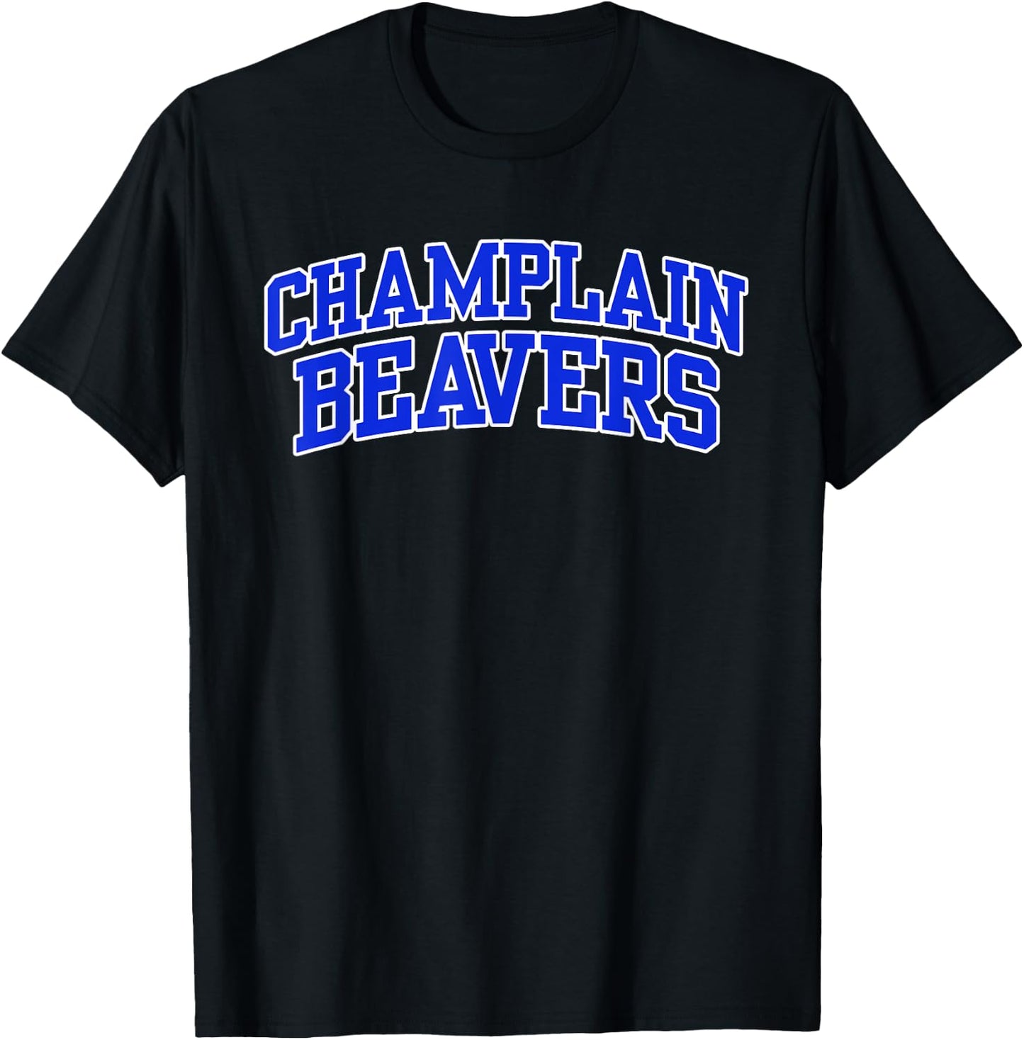 Champlain College Beavers Apparel Sports Fan T-Shirt - T-Shirt | Black
