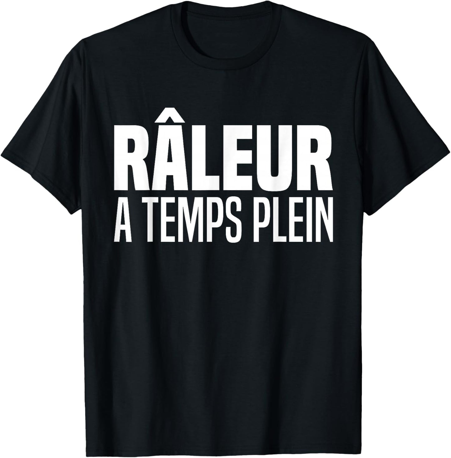 Railer Full Time Humor Super Burning Full Time Funny , Black, S T-Shirt - T-Shirt | Black