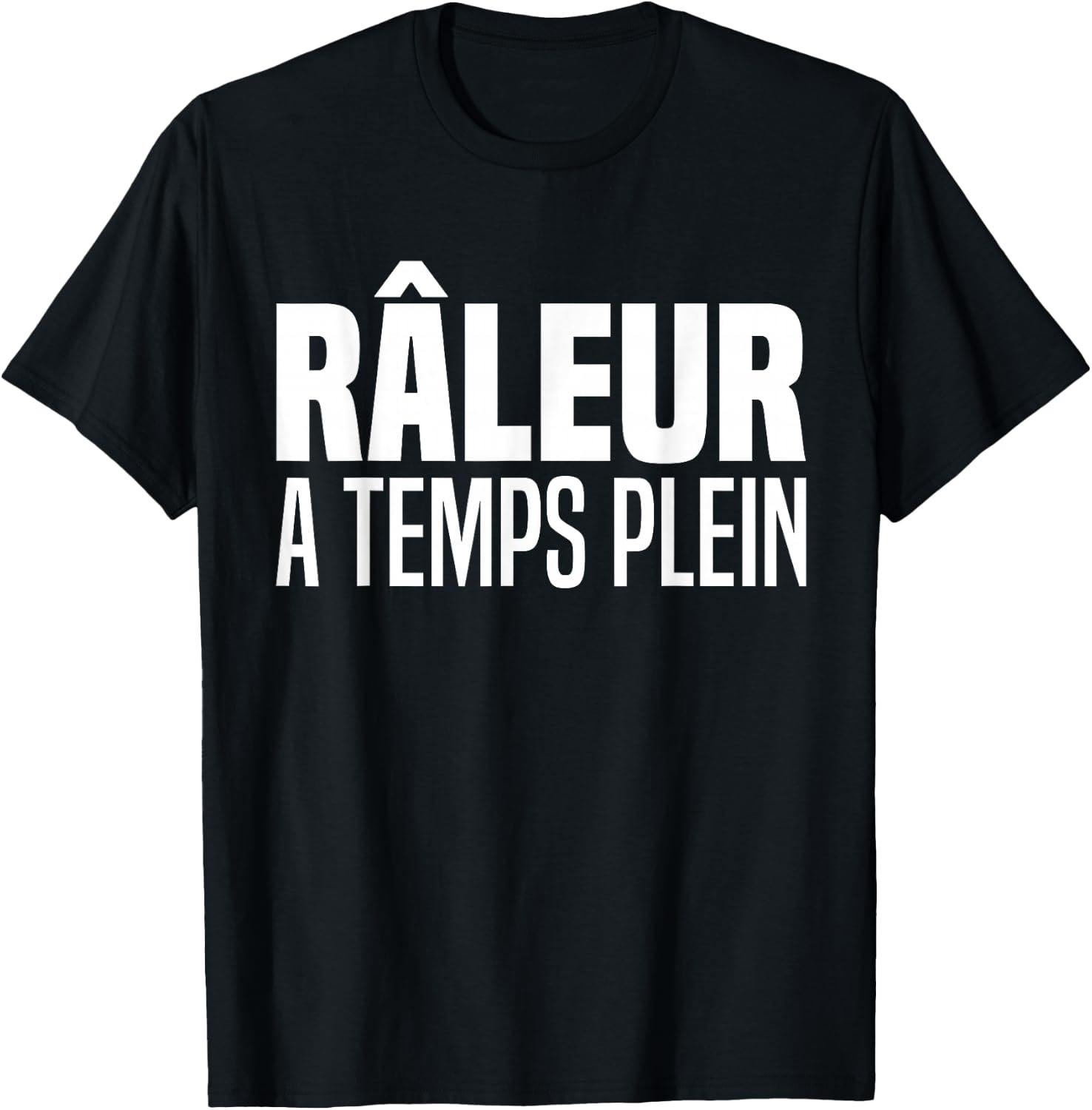 Railer Full Time Humor Super Burning Full Time Funny , Black, S T-Shirt - T-Shirt | Black