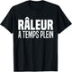 Railer Full Time Humor Super Burning Full Time Funny , Black, S T-Shirt - T-Shirt | Black