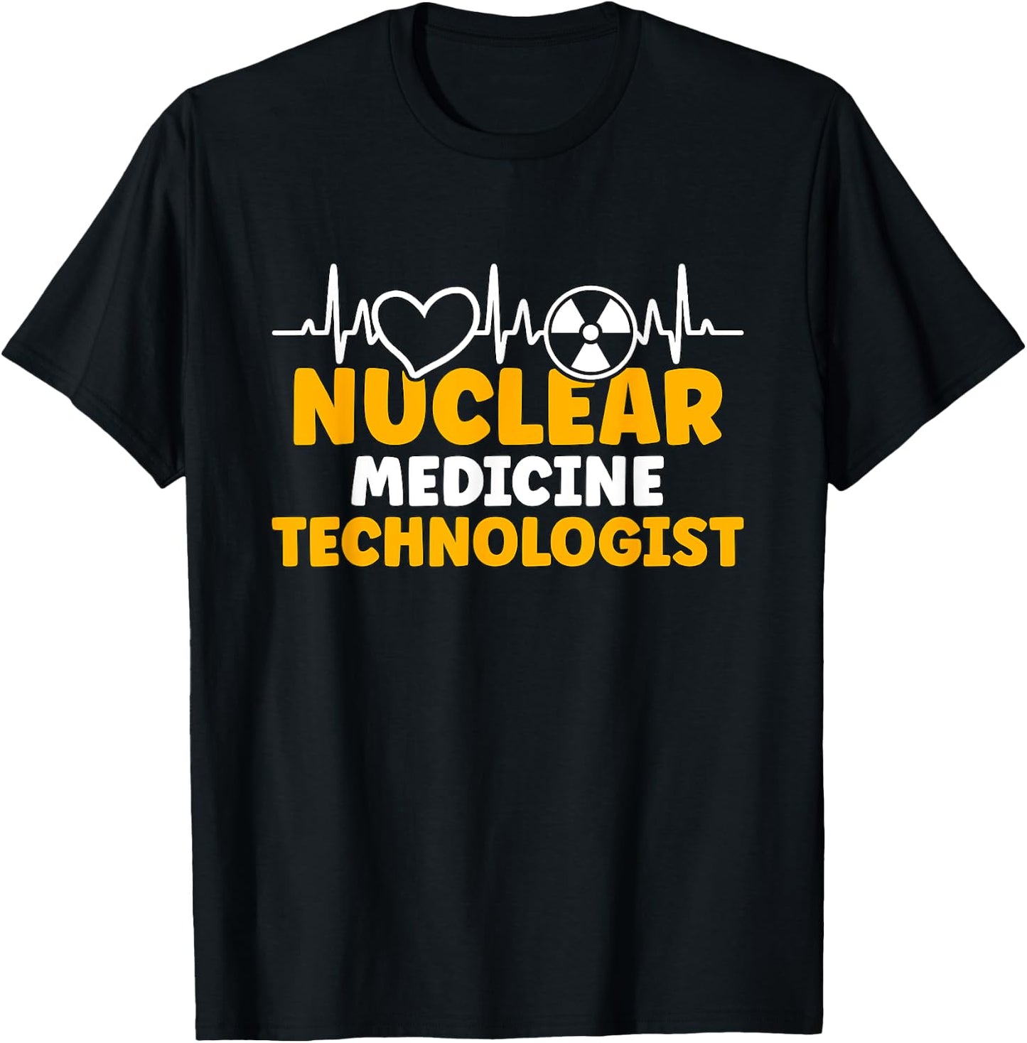 Nuclear Medicine Technologist Rad Tech Radiologic X-ray Tech T-Shirt - T-Shirt | Black