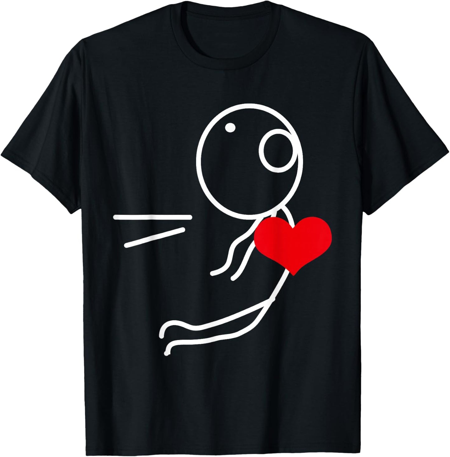 Valentine's Day Duo Couple assortis Love Love Left Right , Black, S T-Shirt - T-Shirt | Black