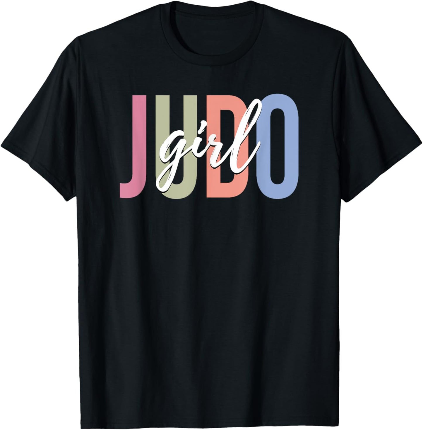 Judo Girl Martial Arts MMA T-Shirt - T-Shirt | Black