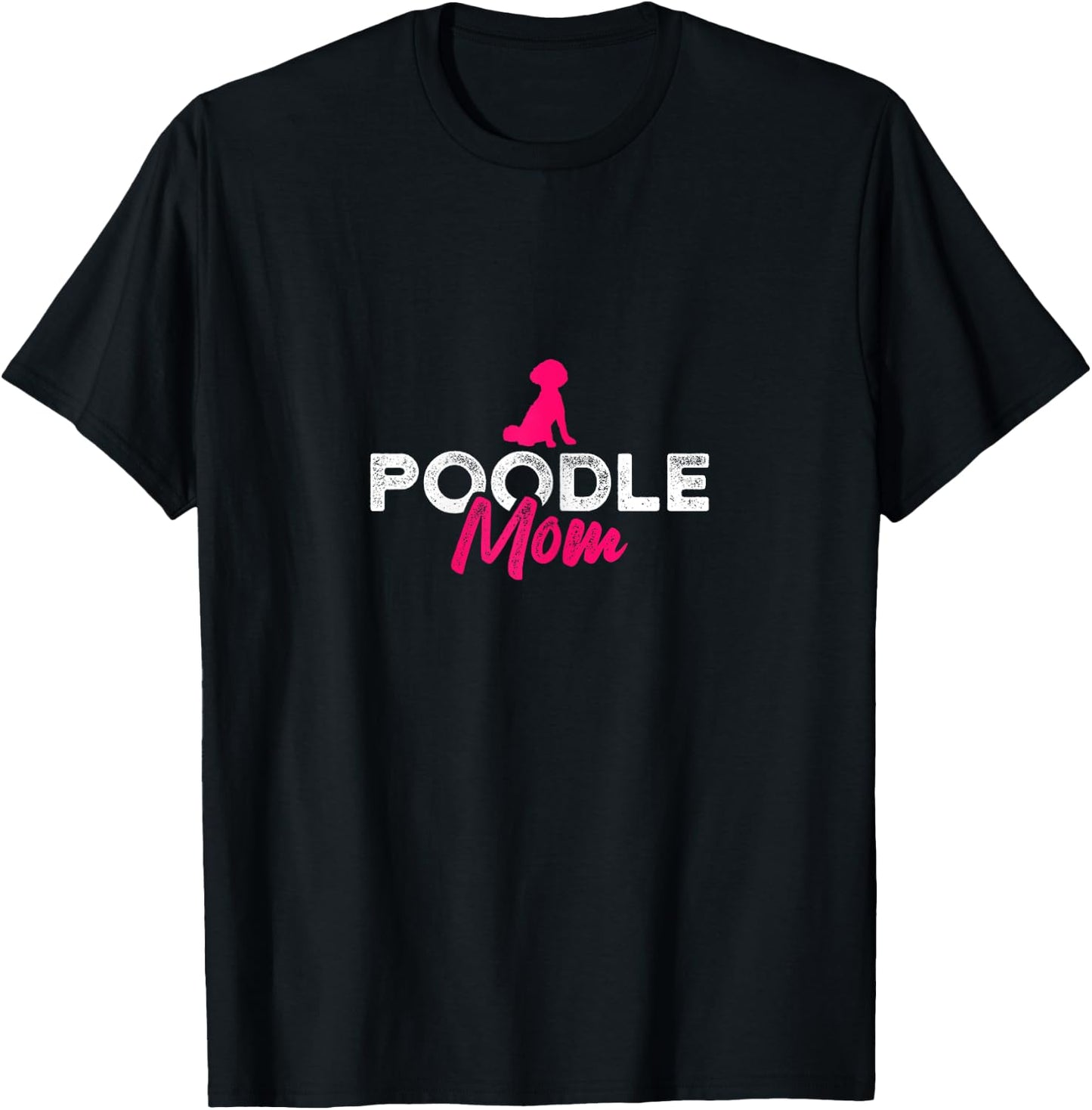 Poodle Mom T-Shirt - T-Shirt | Black
