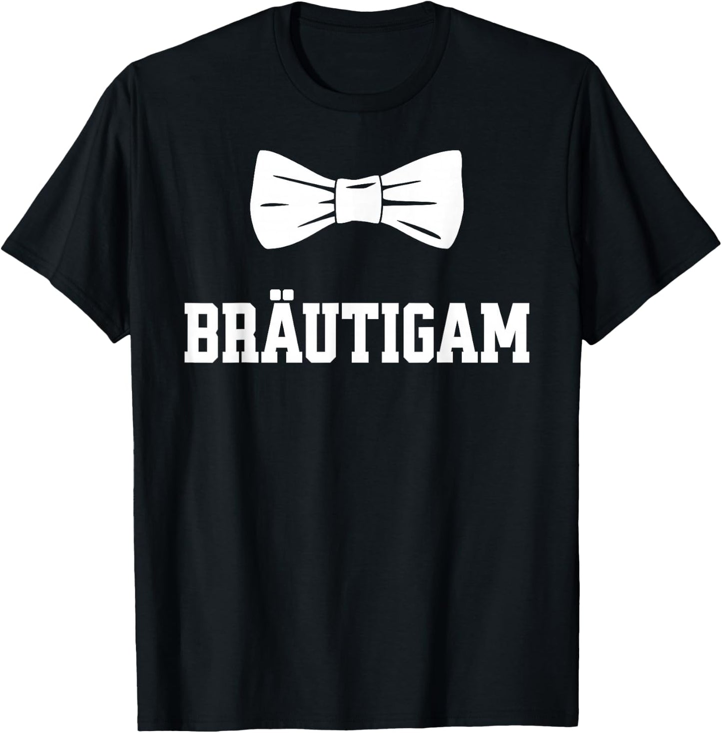 Bräutigam JGA T Shirt Polterabend Junggesellenabschied T-Shirt - T-Shirt | Black
