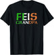 Feis Grandpa Irish Flag T-Shirt - T-Shirt | Black