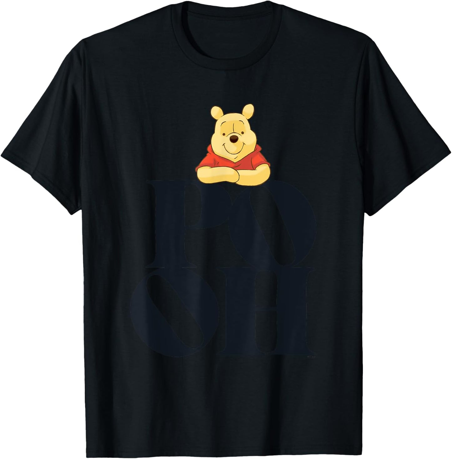 Winnie the Pooh Writing T-Shirt - T-Shirt | Black