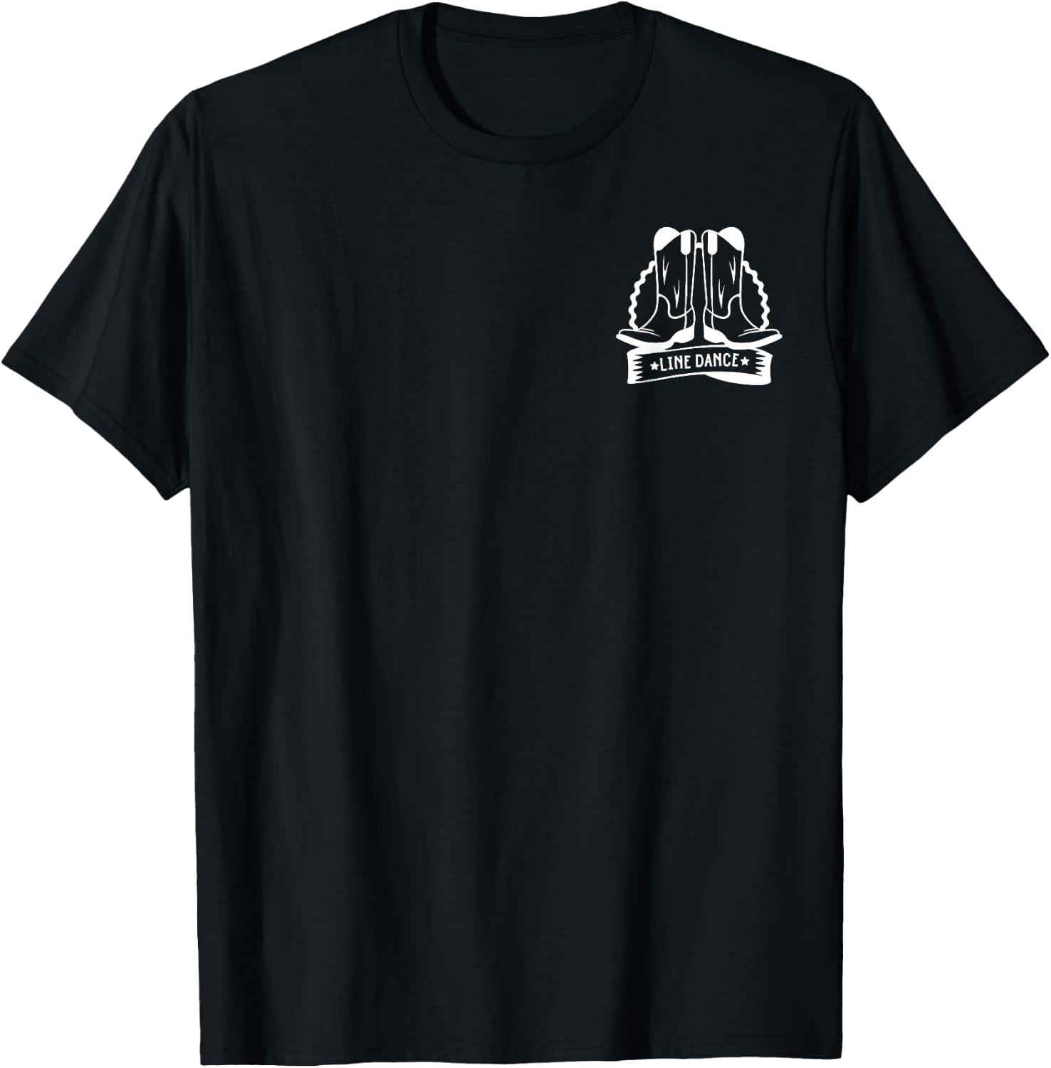 Leben Liebe Line Dance Cowgirl Country Tanzgruppe Linedance T-Shirt - T-Shirt | Black