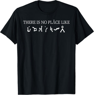 There is No Place Like Sci-Fi T-Shirt - T-Shirt | Black