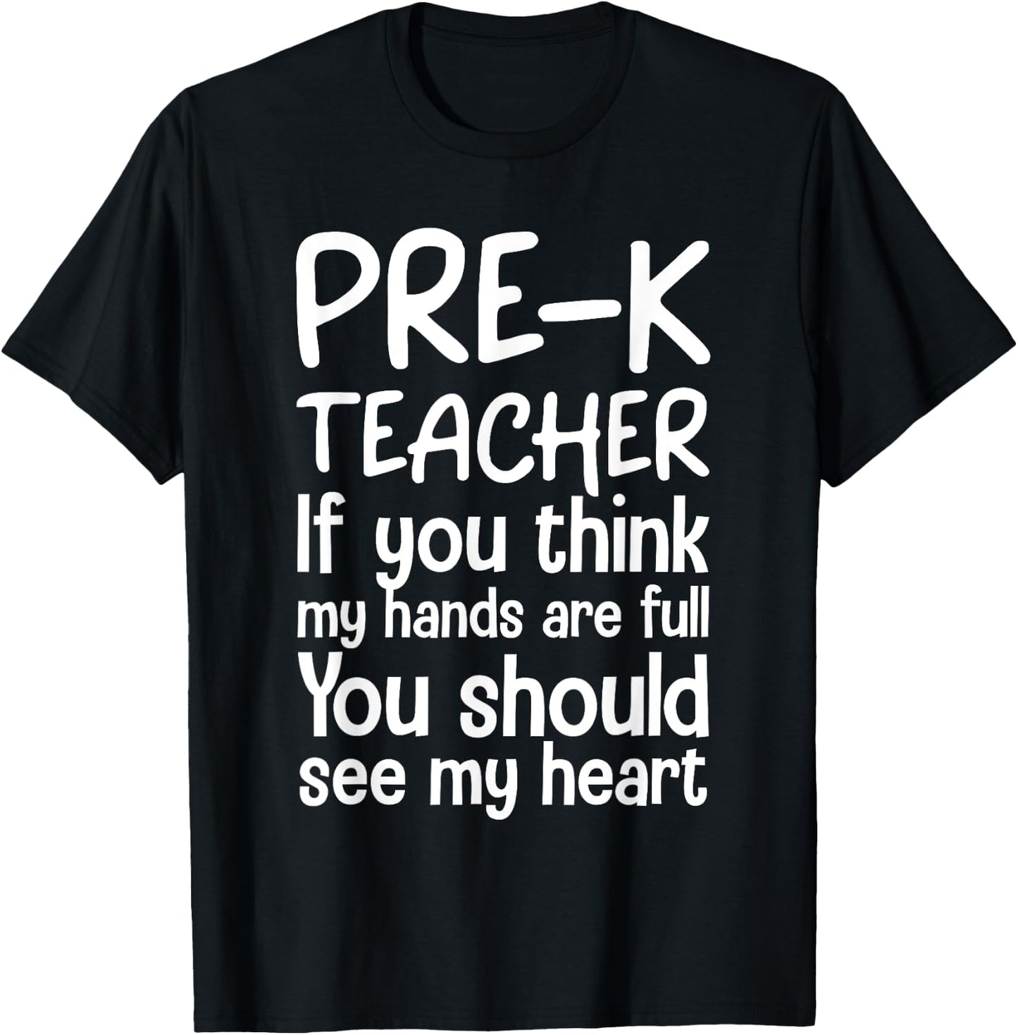 Pre-K Teacher Design Women Pre Kindergarten Teacher T-Shirt - T-Shirt | Black