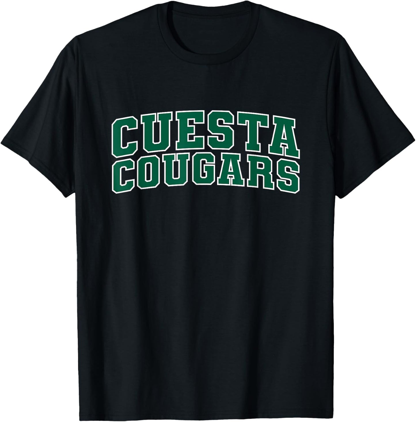 Cuesta College Apparel Sports Fan T-Shirt - T-Shirt | Black