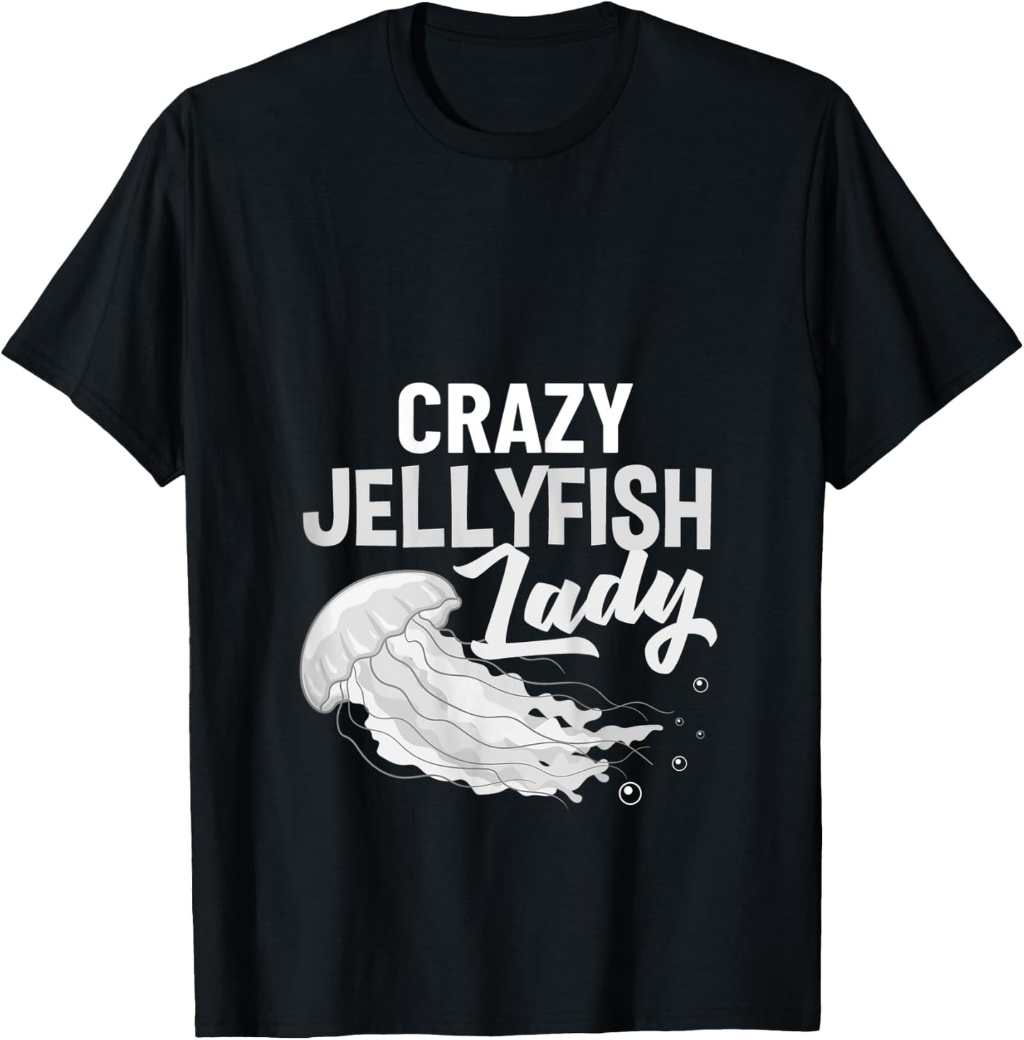 Jellyfish Ocean Animals Aquarium Tank Jelly Fish T-Shirt - T-Shirt | Black