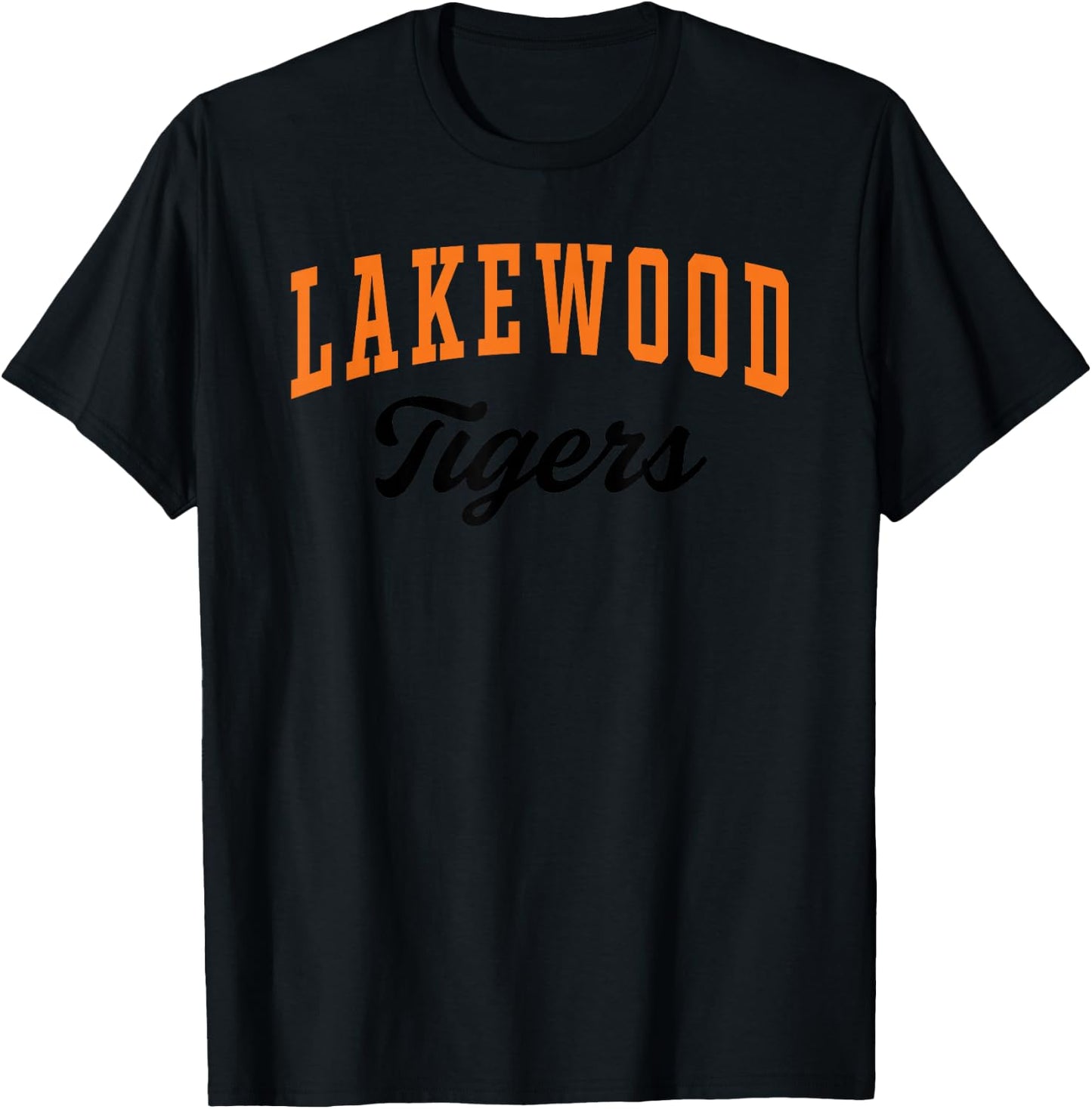 Lakewood High School Tigers C3 T-Shirt - T-Shirt | Black
