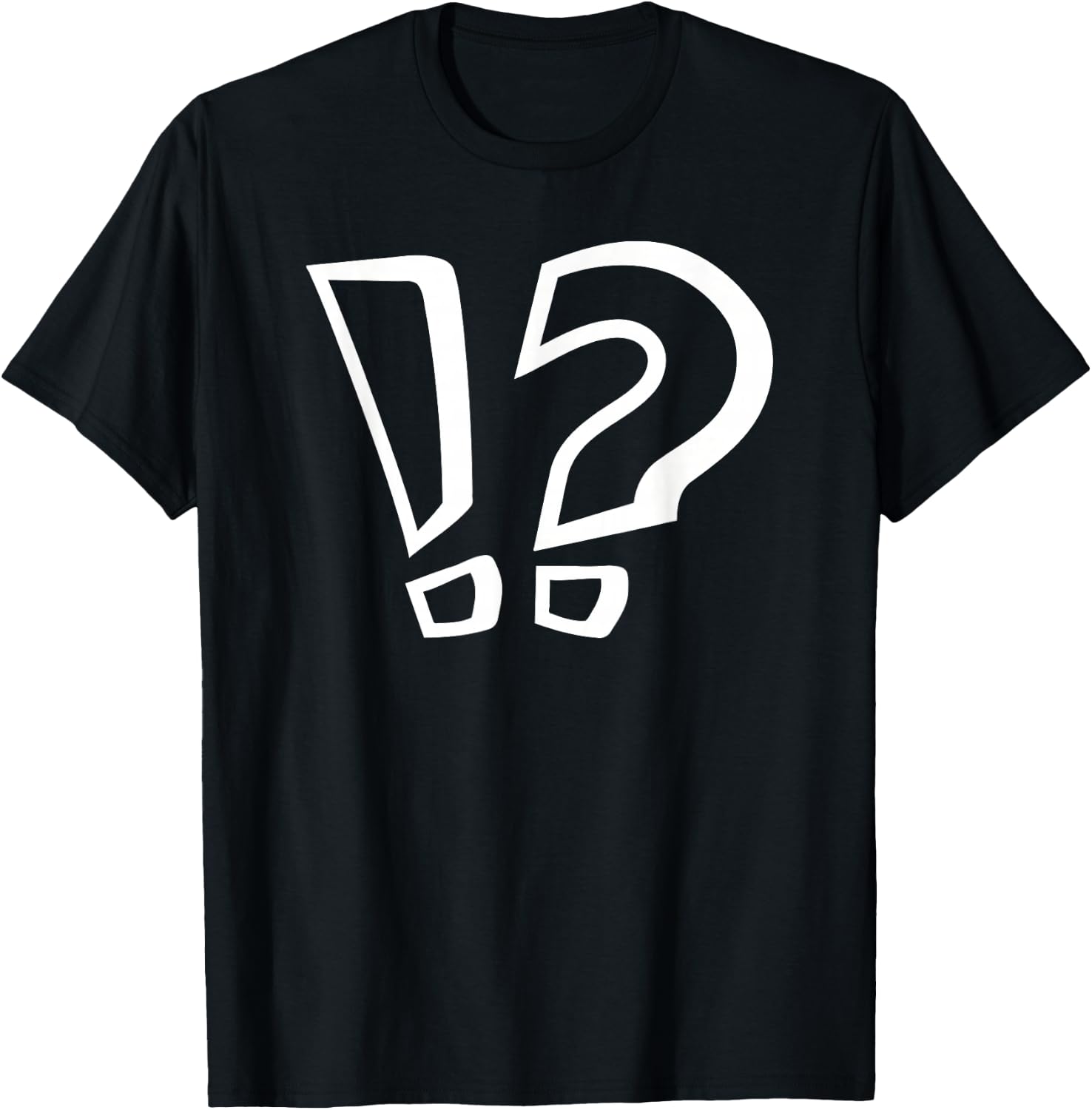 Question mark exclamation point T-Shirt - T-Shirt | Black