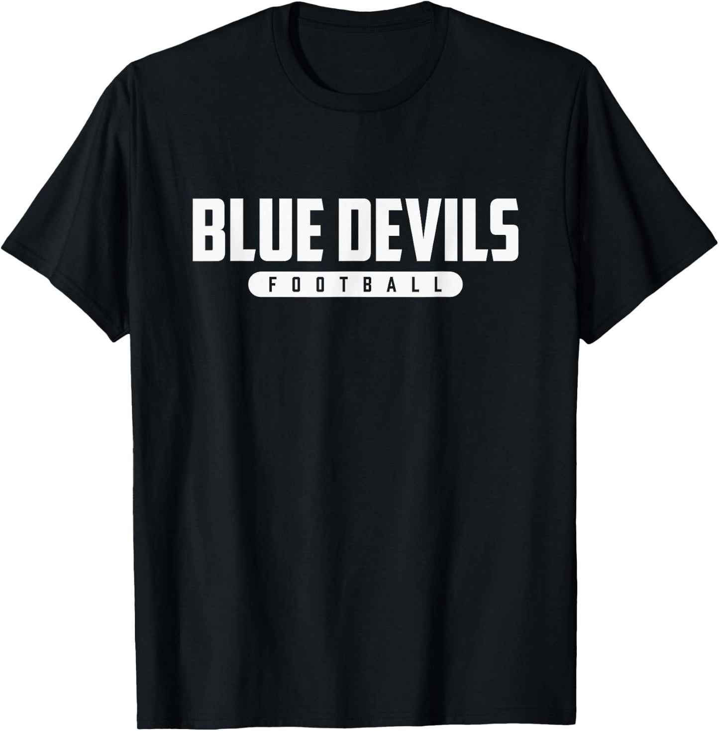 Gate City Blue Devils Football T-Shirt - T-Shirt | Black