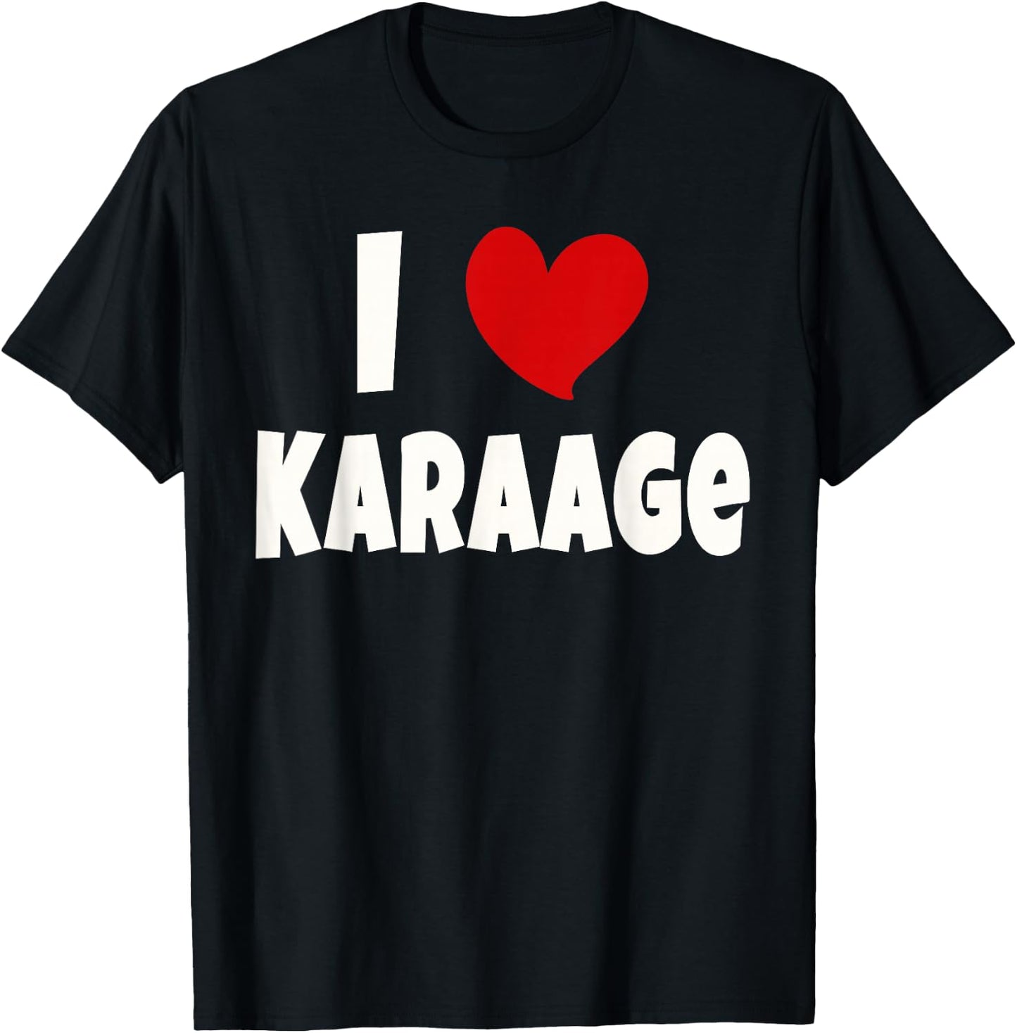 Karaage Japonais Amoureux Japon I Love Karaage T-Shirt - T-Shirt | Black