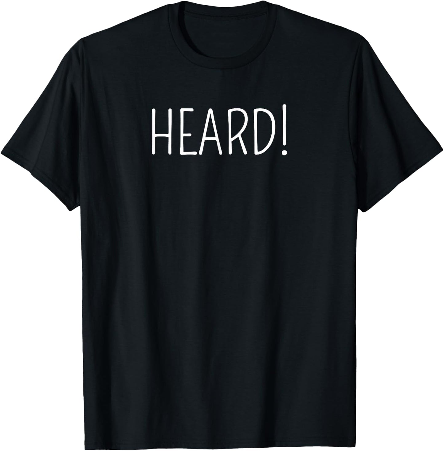 Heard Chef Restaurant informal language or colloquial terms T-Shirt - T-Shirt | Black