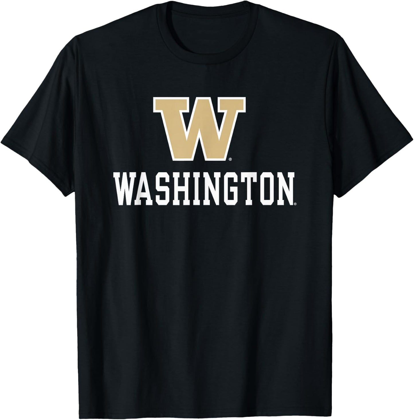 Washington Huskies Sportsmanship Purple Officially Licensed T-Shirt - T-Shirt | Black