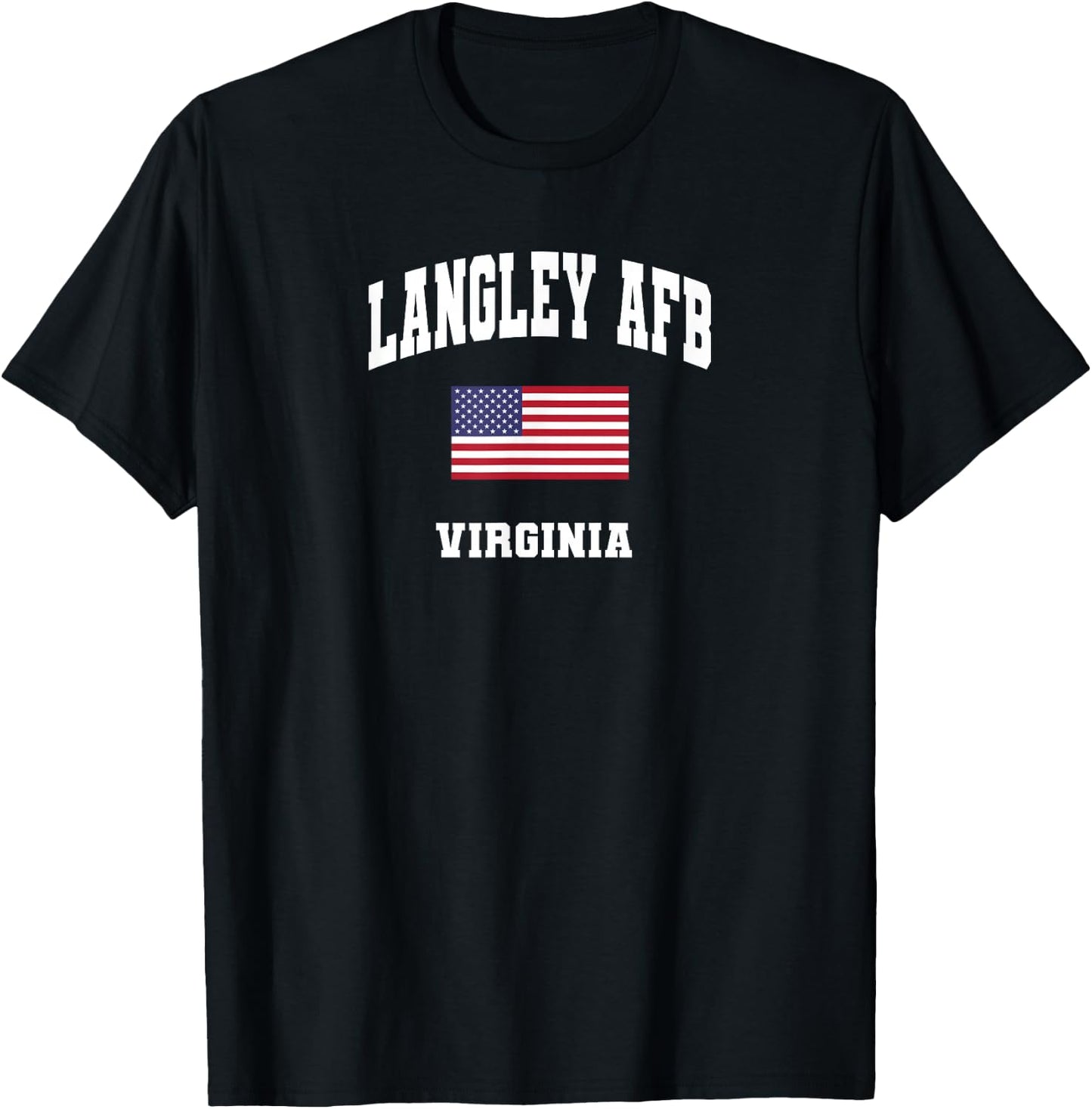 Langley AFB T-Shirt - T-Shirt | Black