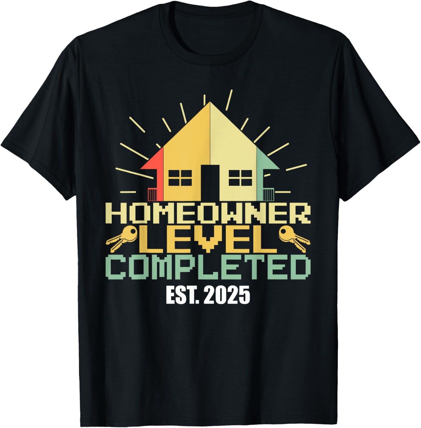 New Homeowner 2025 We Said Yes To The Address New Home Owner T-Shirt - T-Shirt | Black