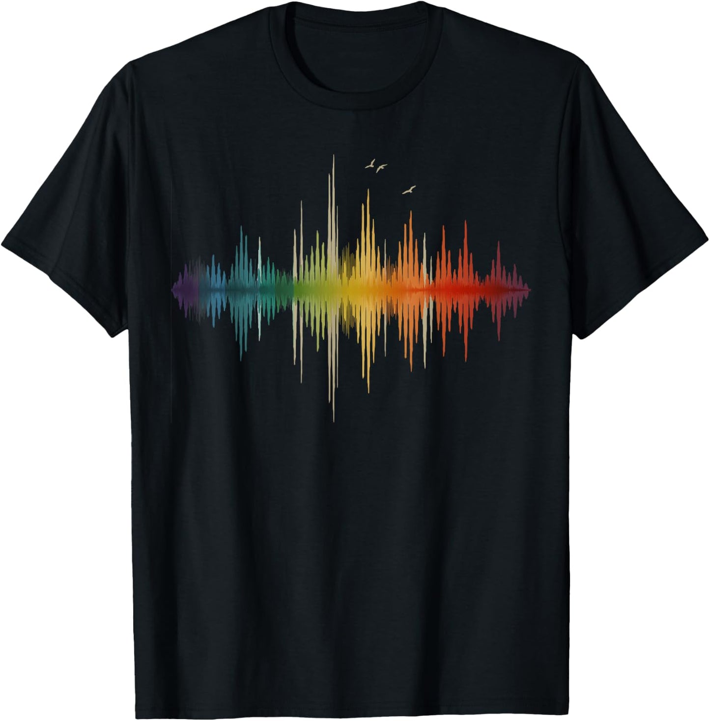 Rainbow City Soundwave T-Shirt - T-Shirt | Black